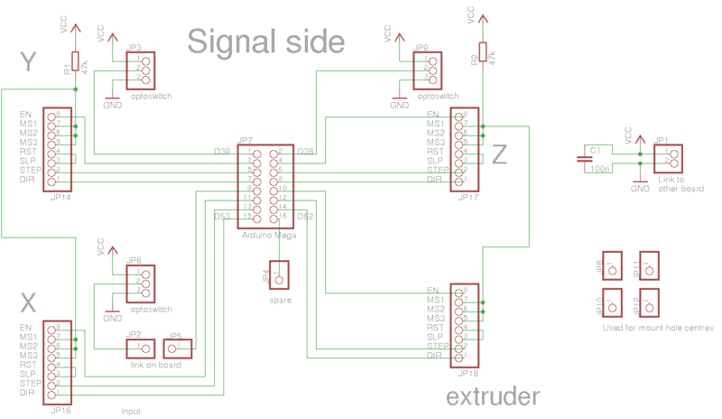 Reprap Wiring Diagram Pololu Electronics Reprap