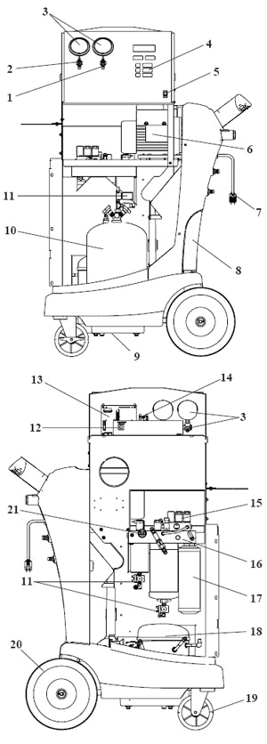 Robinair 34988 Wiring Diagram Robinair 34288 R 134a Recovery Recycling Unit Parts Robinair 34988 Wiring Diagram Robinair 34288 R 134a Recovery Recycling Unit Parts