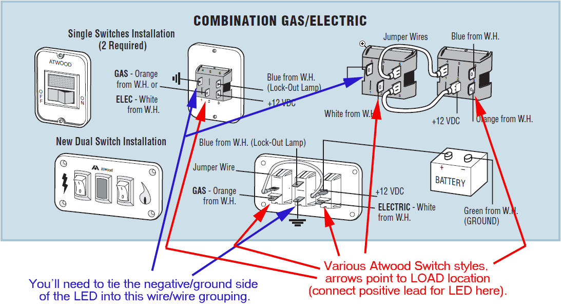 Rv Water Tank Wiring Diagram atwood Water Heater Wiring Help Irv2 forums