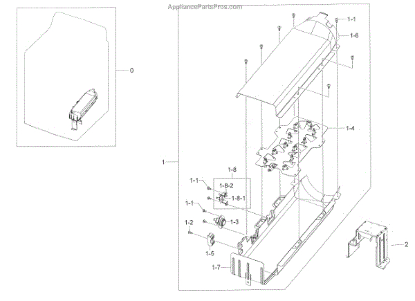 Samsung Heating Element Wiring Diagram Samsung Dc93 00154a assy Duct Heater Grace D