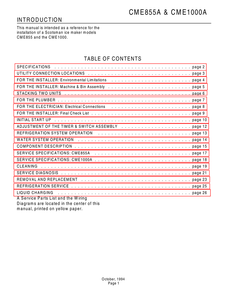 Scotsman Ice Machine Wiring Diagram Cme855a Cme1000a Scotsman Ice Systems Manualzz Com Scotsman Ice Machine Wiring Diagram Cme855a Cme1000a Scotsman Ice Systems Manualzz Com