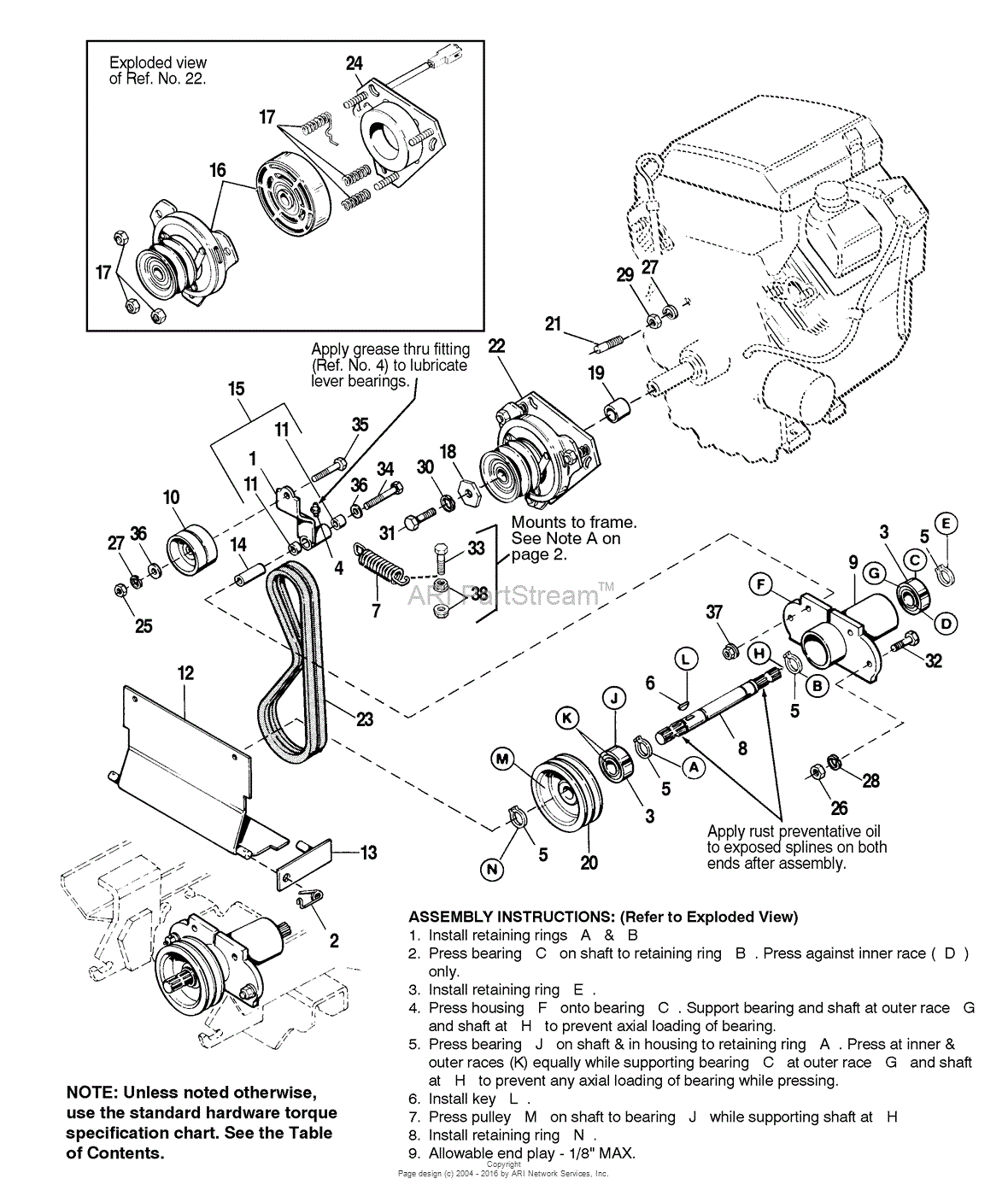 Simplicity Sunstar Wiring Diagram Simplicity 1692455 Sunstar 20hp Hydro and 60 Mower Deck Parts