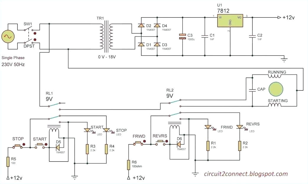 Single Phase Capacitor Start-capacitor-run Motor Wiring Diagram Capacitor Start Motor Wiring Wiring Diagram Center Single Phase Capacitor Start-capacitor-run Motor Wiring Diagram Capacitor Start Motor Wiring Wiring Diagram Center