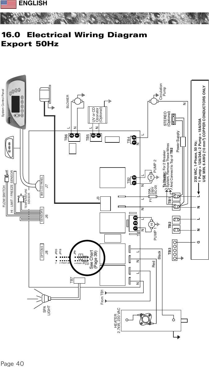 Sundance Spa Wiring Diagram Sundance Spas 850 Users Manual Export Owner S 50hz English Sundance Spa Wiring Diagram Sundance Spas 850 Users Manual Export Owner S 50hz English