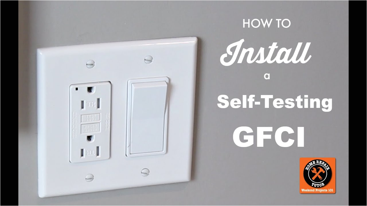 Switch Plug Combo Wiring Diagram How to Install A Gfci Outlet Like A Pro by Home Repair Tutor Switch Plug Combo Wiring Diagram How to Install A Gfci Outlet Like A Pro by Home Repair Tutor