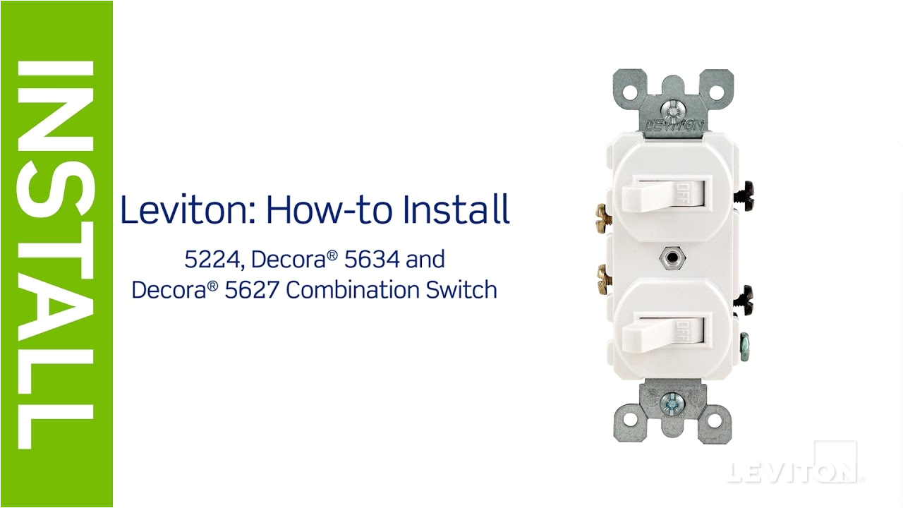 Switch Receptacle Combo Wiring Diagram Leviton Double Switch Wiring Diagram Wiring Diagram Blog