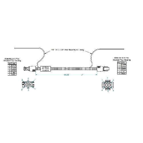 Teejet 744a 3 Wiring Diagram Teejet 8 Extension Cable for 744a 3 Teejet 744a 3 Wiring Diagram Teejet 8 Extension Cable for 744a 3