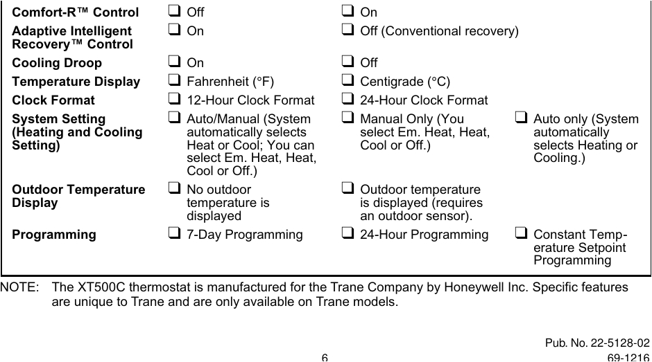 Trane Xt302c Wiring Diagram Trane Xt500c Users Manual Xt300c Xt302c Deluxe Programmable Heat Trane Xt302c Wiring Diagram Trane Xt500c Users Manual Xt300c Xt302c Deluxe Programmable Heat