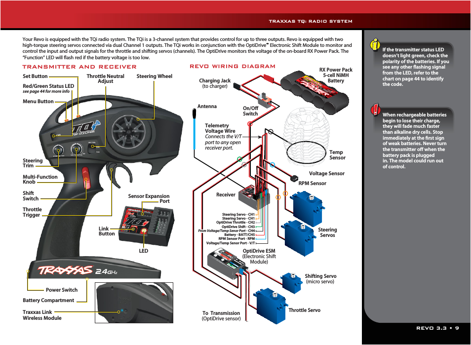 Traxxas Tqi Receiver Wiring Diagram Revo 3 3 Wiring Diagram Wiring Diagram Page Traxxas Tqi Receiver Wiring Diagram Revo 3 3 Wiring Diagram Wiring Diagram Page