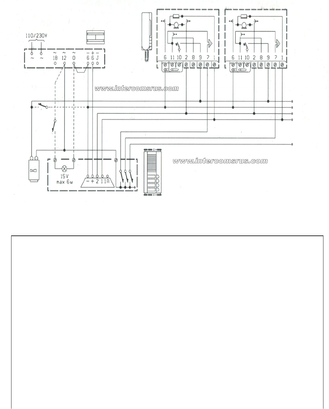 Urmet Intercom Wiring Diagram Urmet 1030 Intercom Handset Data Pdf Urmet 1030 Urmet 1030
