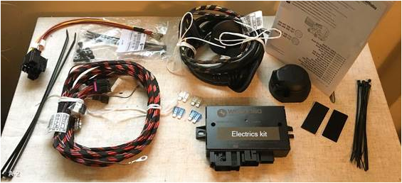 Westfalia towbar Wiring Diagram Removable towbar Fitting Instructions Skoda Octavia Mk3