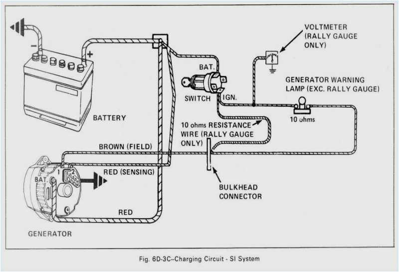 Wiring A Alternator Diagram toyota Alternator Wiring Diagram Wiring Diagrams