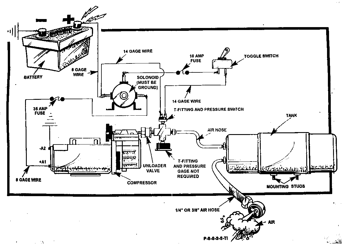 Wiring Diagram for Air Compressor Motor On Board Air Compressor Wiring Diagram for Air Compressor Motor On Board Air Compressor