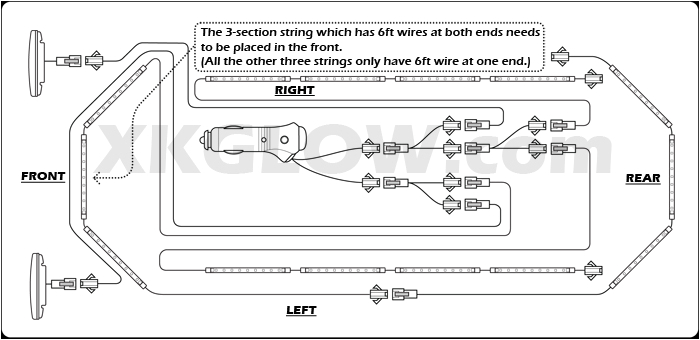 Wiring Diagram for Motorcycle Led Lights Motorcycle Led Light Led Strobe Light Motorcycle Underglow Led