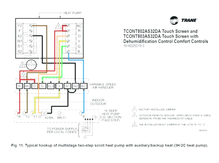 Wiring Diagram for thermostat with Heat Pump 7 Wire thermostat Wiring Diagram for Trane Wiring Diagram Center Wiring Diagram for thermostat with Heat Pump 7 Wire thermostat Wiring Diagram for Trane Wiring Diagram Center
