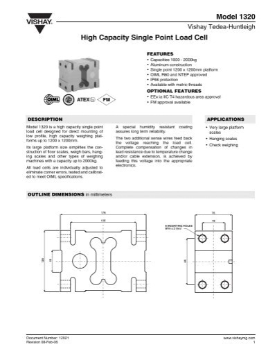 6 Wire Load Cell Wiring Diagram Model 1320 High Capacity Single Point Load Cell 6 Wire Load Cell Wiring Diagram Model 1320 High Capacity Single Point Load Cell