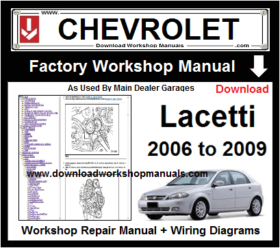 Auto Wiring Diagrams Download Chevrolet Lacetti Workshop Manual Wiring Diagrams 2006 to Auto Wiring Diagrams Download Chevrolet Lacetti Workshop Manual Wiring Diagrams 2006 to