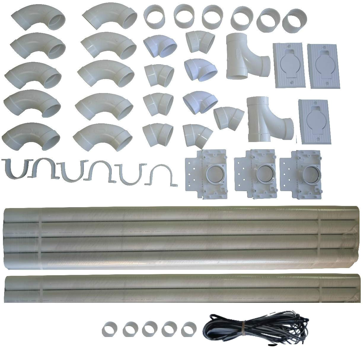 Central Vacuum Wiring Diagram Zvac Compatible Installation Kit Replacement for All Central Vacuum Includes 68ft Pipe for Nutone Beam Eureka Vacuflo Vacumaid Hayden Broan Central Vacuum Wiring Diagram Zvac Compatible Installation Kit Replacement for All Central Vacuum Includes 68ft Pipe for Nutone Beam Eureka Vacuflo Vacumaid Hayden Broan