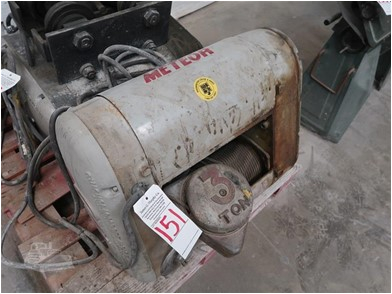 Cm Lodestar Hoist Wiring Diagram Cm Meteor 3 ton Electric Cable Hoist Auktionsergebnisse 2 Cm Lodestar Hoist Wiring Diagram Cm Meteor 3 ton Electric Cable Hoist Auktionsergebnisse 2