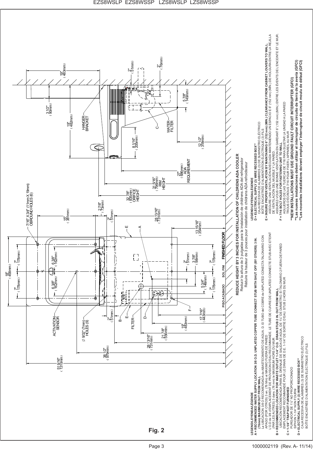 Elkay Lzs8wslp Wiring Diagram Lzwsna Drinking Fountain and or Bottle Filling Station User Elkay Lzs8wslp Wiring Diagram Lzwsna Drinking Fountain and or Bottle Filling Station User