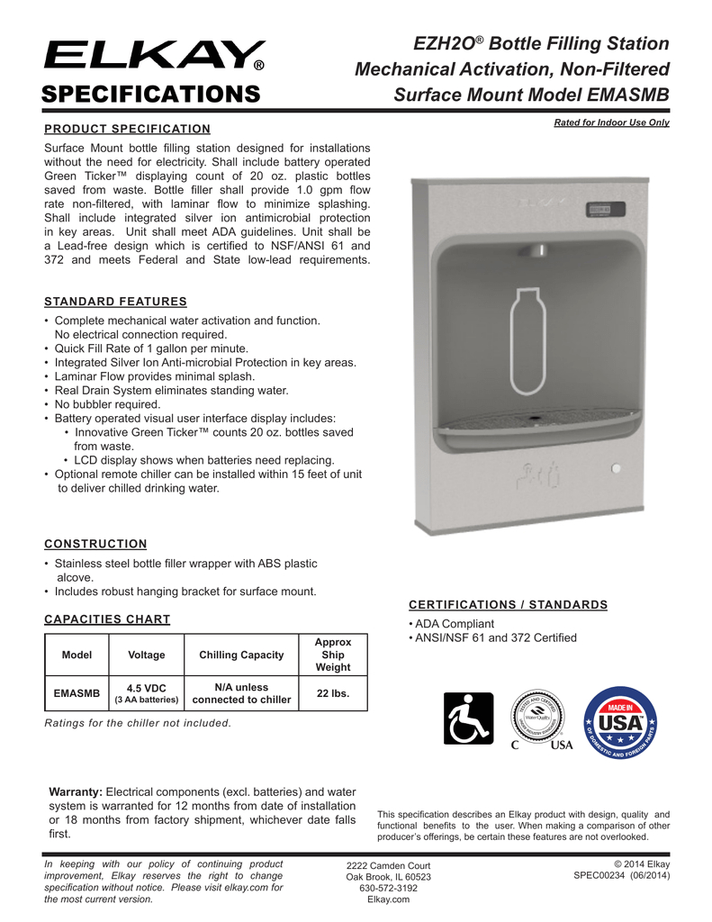 Elkay Lzs8wslp Wiring Diagram Specifications Ezh2o Bottle Filling Station Mechanical Elkay Lzs8wslp Wiring Diagram Specifications Ezh2o Bottle Filling Station Mechanical
