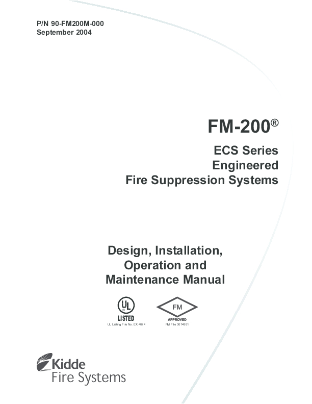Fire Suppression System Wiring Diagram Pdf Fm 200 A Ecs Series Engineered Fire Suppression Systems Fire Suppression System Wiring Diagram Pdf Fm 200 A Ecs Series Engineered Fire Suppression Systems