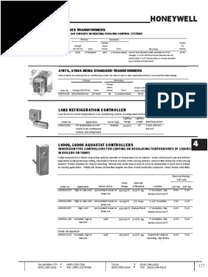 Honeywell M7284a1004 Wiring Diagram Section4 2 thermostat Switch Honeywell M7284a1004 Wiring Diagram Section4 2 thermostat Switch