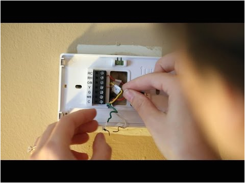 Honeywell T9 thermostat Wiring Diagram Install the Sensi thermostat In A Few Minutes