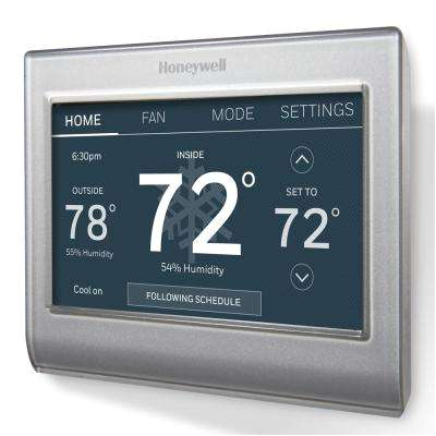 Honeywell T9 thermostat Wiring Diagram Smart Wi Fi 7 Day Programmable Color touch thermostat Works with Amazon Alexa Smartthings Google Home ifttt