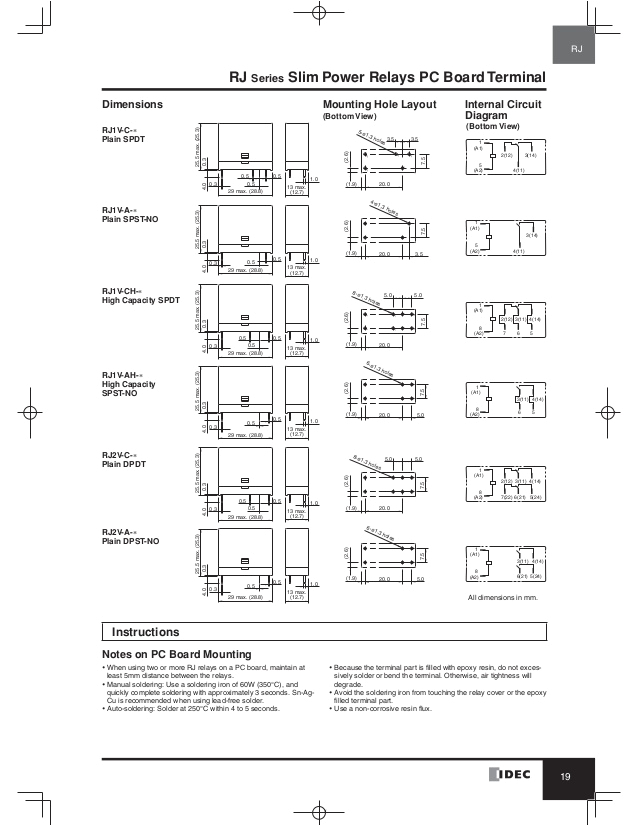 Idec Sh2b 05 Wiring Diagram Catalog Relay Idec Beeteco Com