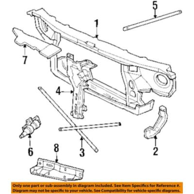 Kenwood Dmx7706s Wiring Diagram Cadillac Gm Oem 96 02 Eldorado 4 6l Radiator Core Support Bracket Panel 88955750 Kenwood Dmx7706s Wiring Diagram Cadillac Gm Oem 96 02 Eldorado 4 6l Radiator Core Support Bracket Panel 88955750