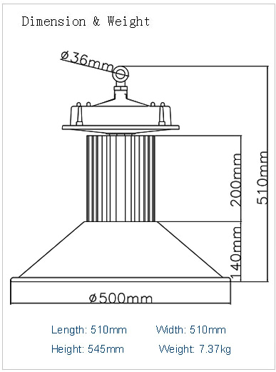 Led High Bay Light Wiring Diagram Led High Bay Light Fixtures Semlight Professional Lighting