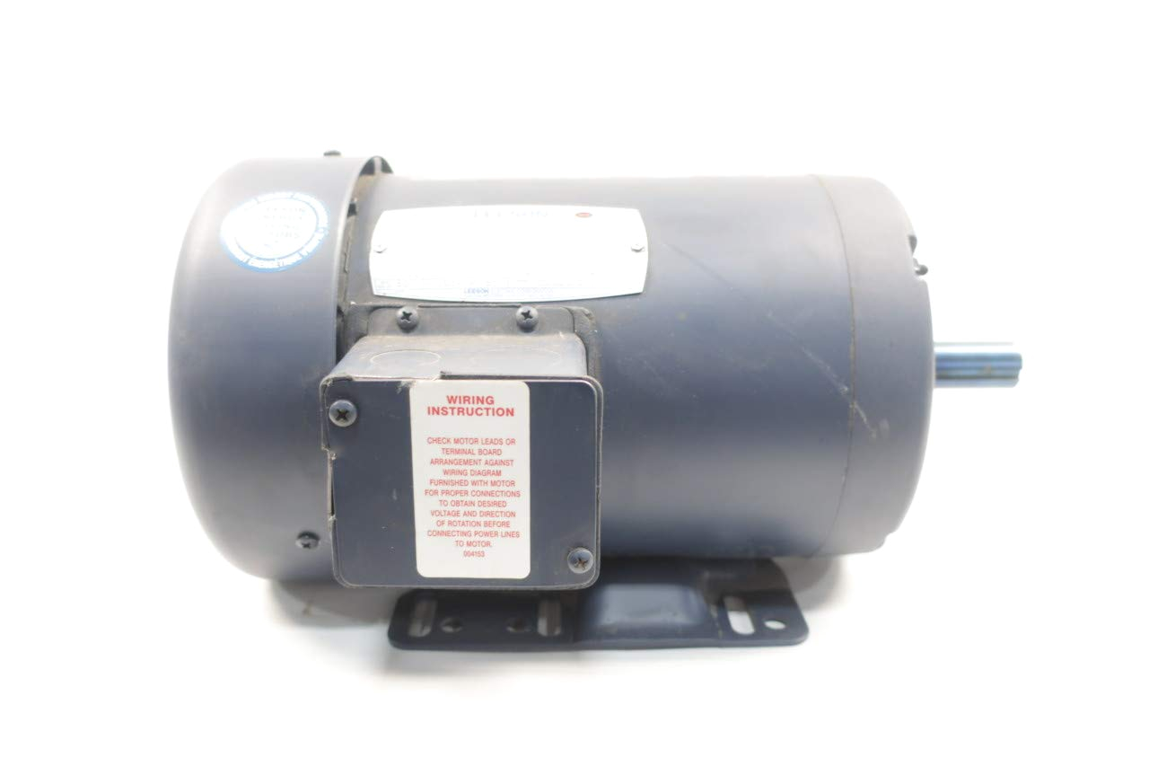 Leeson Electric Motors Wiring Diagrams Leeson C145t11fb15a Ac Motor G145t 3ph 1hp 1160rpm 208 230 Leeson Electric Motors Wiring Diagrams Leeson C145t11fb15a Ac Motor G145t 3ph 1hp 1160rpm 208 230