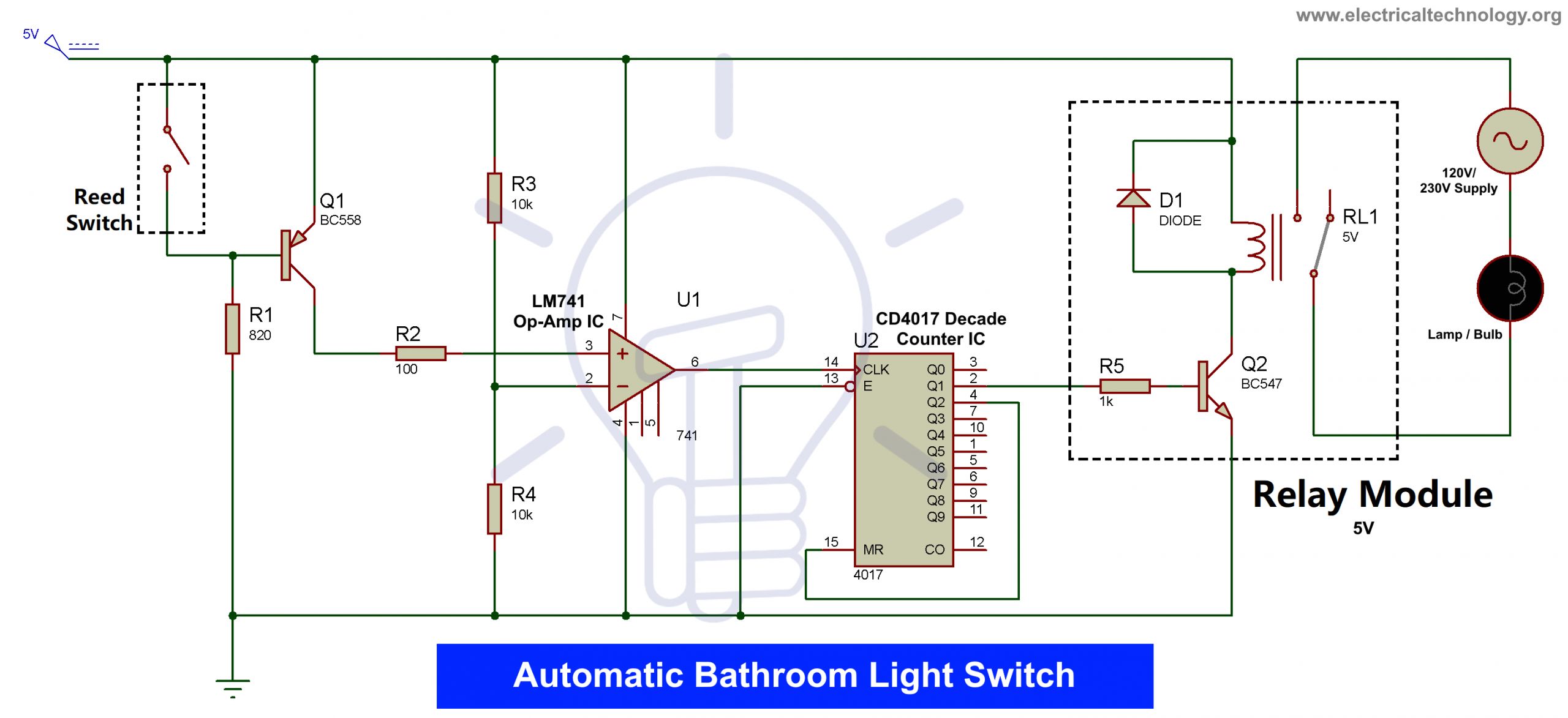 Lighting Inverter Wiring Diagram Automatic Bathroom Light Switch Circuit Diagram and Operation Lighting Inverter Wiring Diagram Automatic Bathroom Light Switch Circuit Diagram and Operation