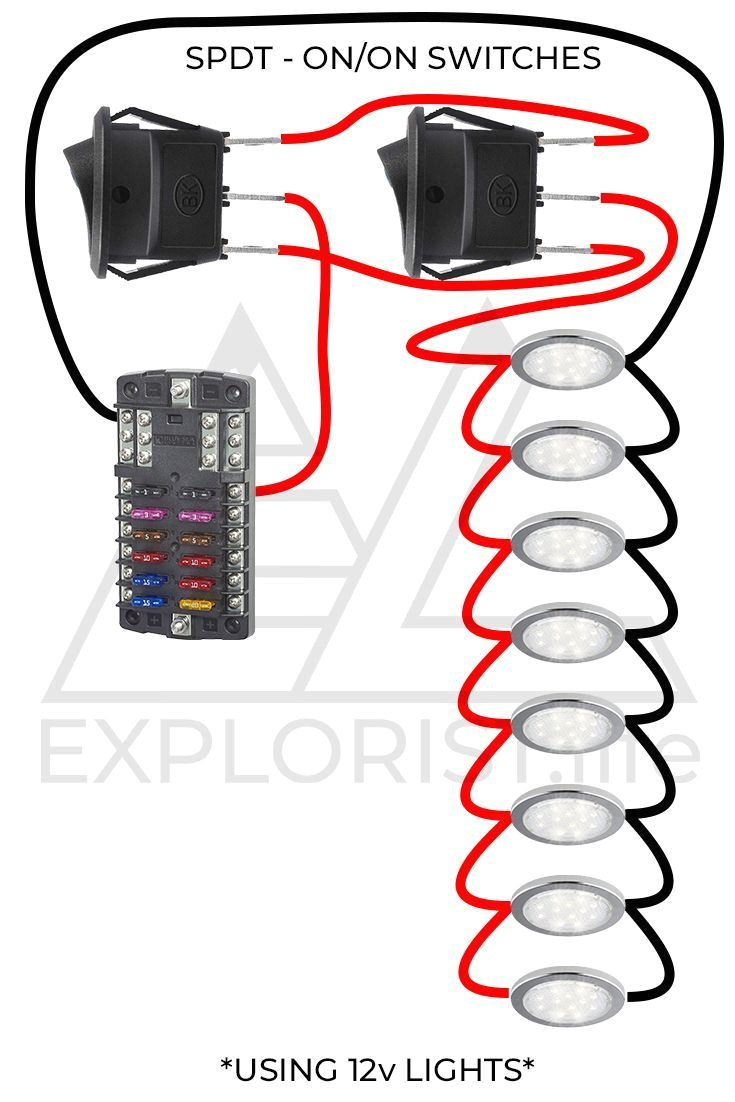 12 Volt Rocker Switch with Light Wiring Diagram Pin Auf R V Tricks 12 Volt Rocker Switch with Light Wiring Diagram Pin Auf R V Tricks