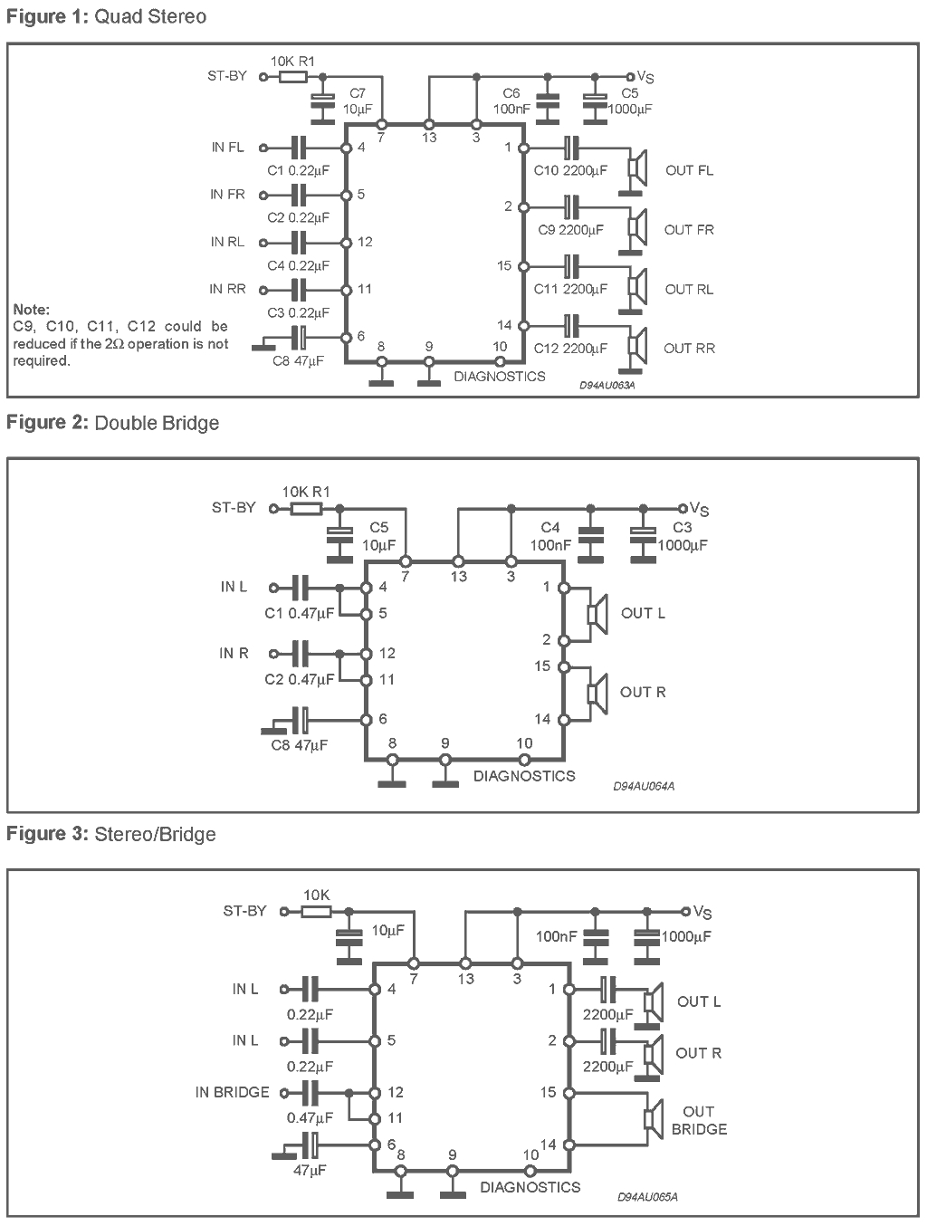 12 Volt Subwoofer Wiring Diagram Tda7377 Amplifier Circuit 12v Stereo 30w Electronics
