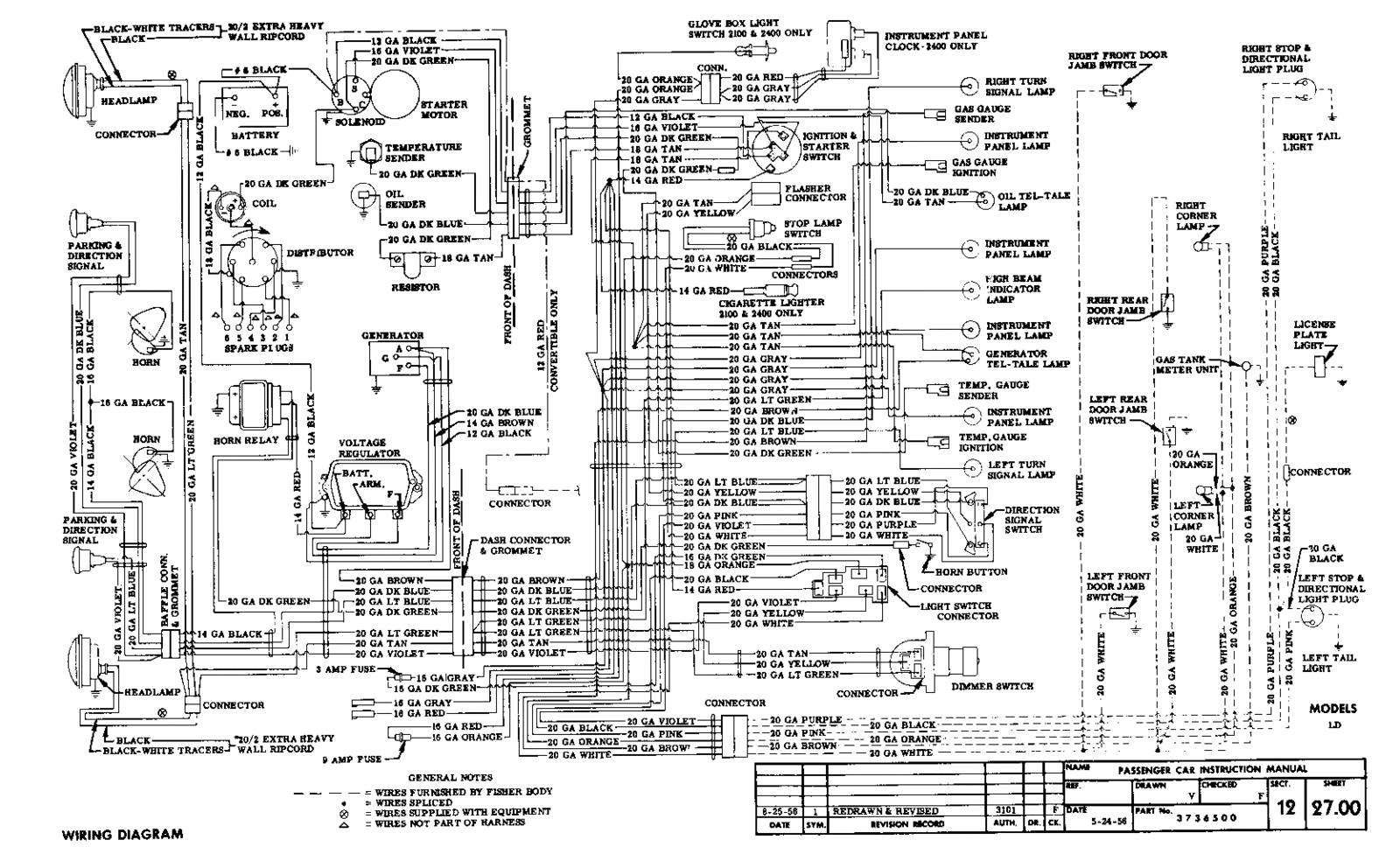 1957 Chevy Bel Air Dash Wiring Diagram Wrg 7489 1957 Chevrolet Wiring