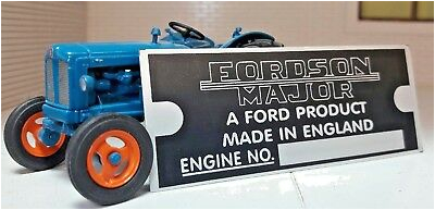 1958 fordson Dexta Wiring Diagram ford fordson Major Tractor Engine Id Identification Metal Chassis Plate Ebay 1958 fordson Dexta Wiring Diagram ford fordson Major Tractor Engine Id Identification Metal Chassis Plate Ebay