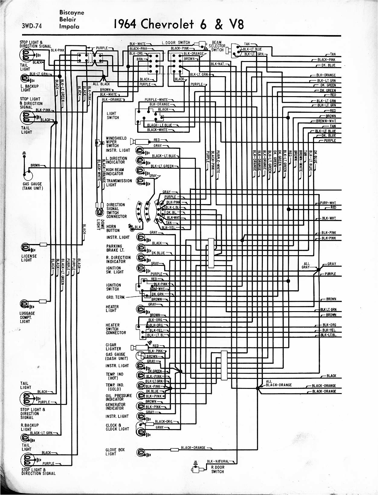 1964 Impala Wiper Motor Wiring Diagram Wrg 7045 64 Impala Wiring Diagram