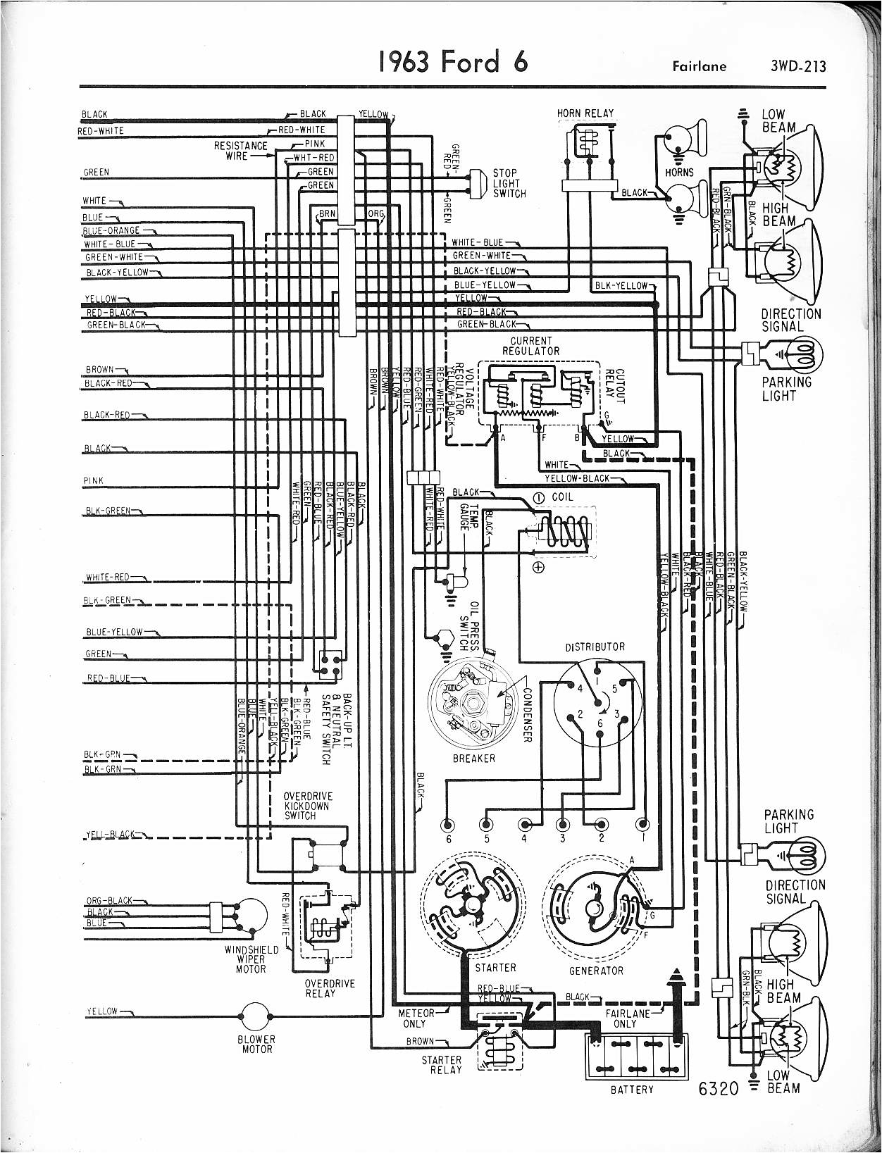 1966 ford Fairlane Wiring Diagram 57 65 ford Wiring Diagrams 1966 ford Fairlane Wiring Diagram 57 65 ford Wiring Diagrams