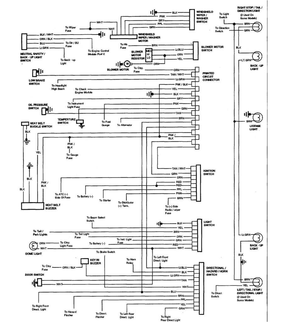 1968 El Camino Wiring Diagram El Wire Diagram Pro Wiring Diagram