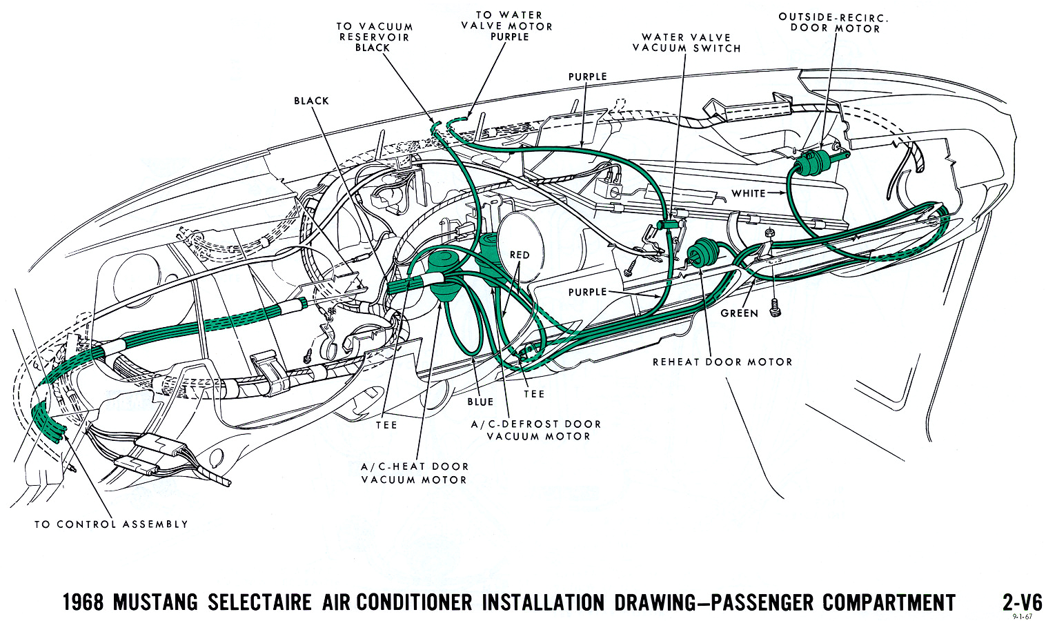 1969 Mustang Dash Wiring Diagram 16511 1964 Mustang Wiring Diagrams Average Joe Restoration