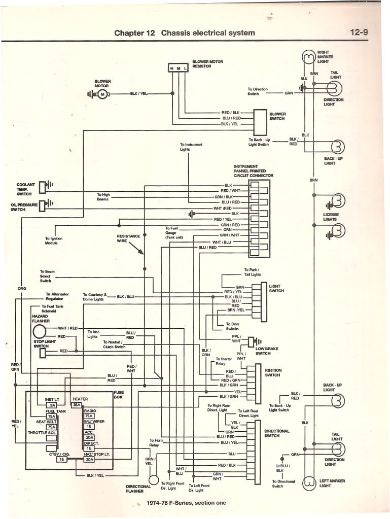 1973 ford Bronco Wiring Diagram ford Truck Information and then some ford Truck