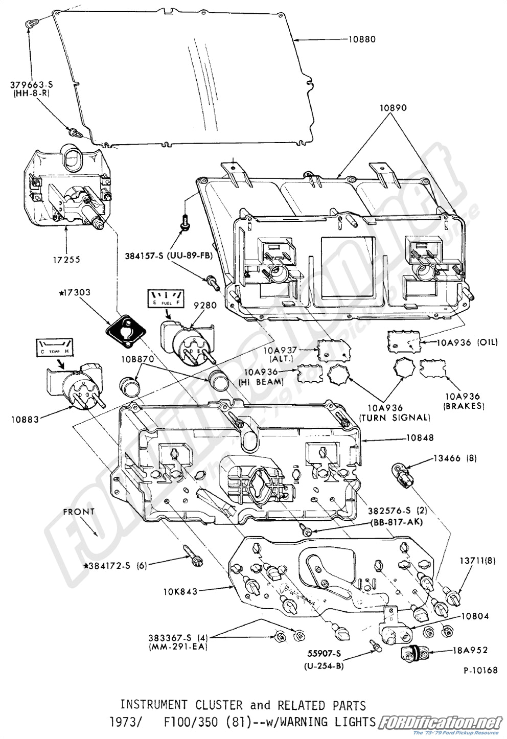 1979 F150 Instrument Cluster Wiring Diagram ford Truck Part Numbers Instrument Panel fordification Net 1979 F150 Instrument Cluster Wiring Diagram ford Truck Part Numbers Instrument Panel fordification Net