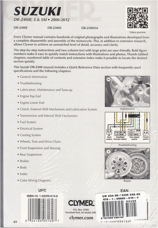 1979 Suzuki Gs1000 Wiring Diagram Suzuki Dr Z400e Dr Z400s Dr Z400sm 2000 2012 Workshop Manual 1979 Suzuki Gs1000 Wiring Diagram Suzuki Dr Z400e Dr Z400s Dr Z400sm 2000 2012 Workshop Manual