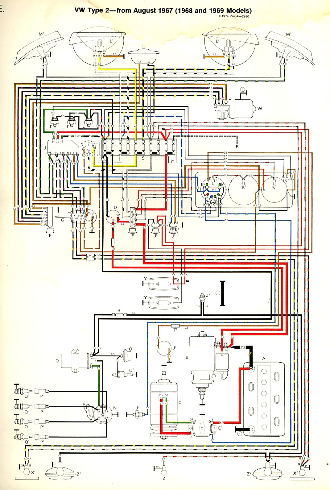 1983 Club Car Wiring Diagram thesamba Com Type 2 Wiring Diagrams 1983 Club Car Wiring Diagram thesamba Com Type 2 Wiring Diagrams