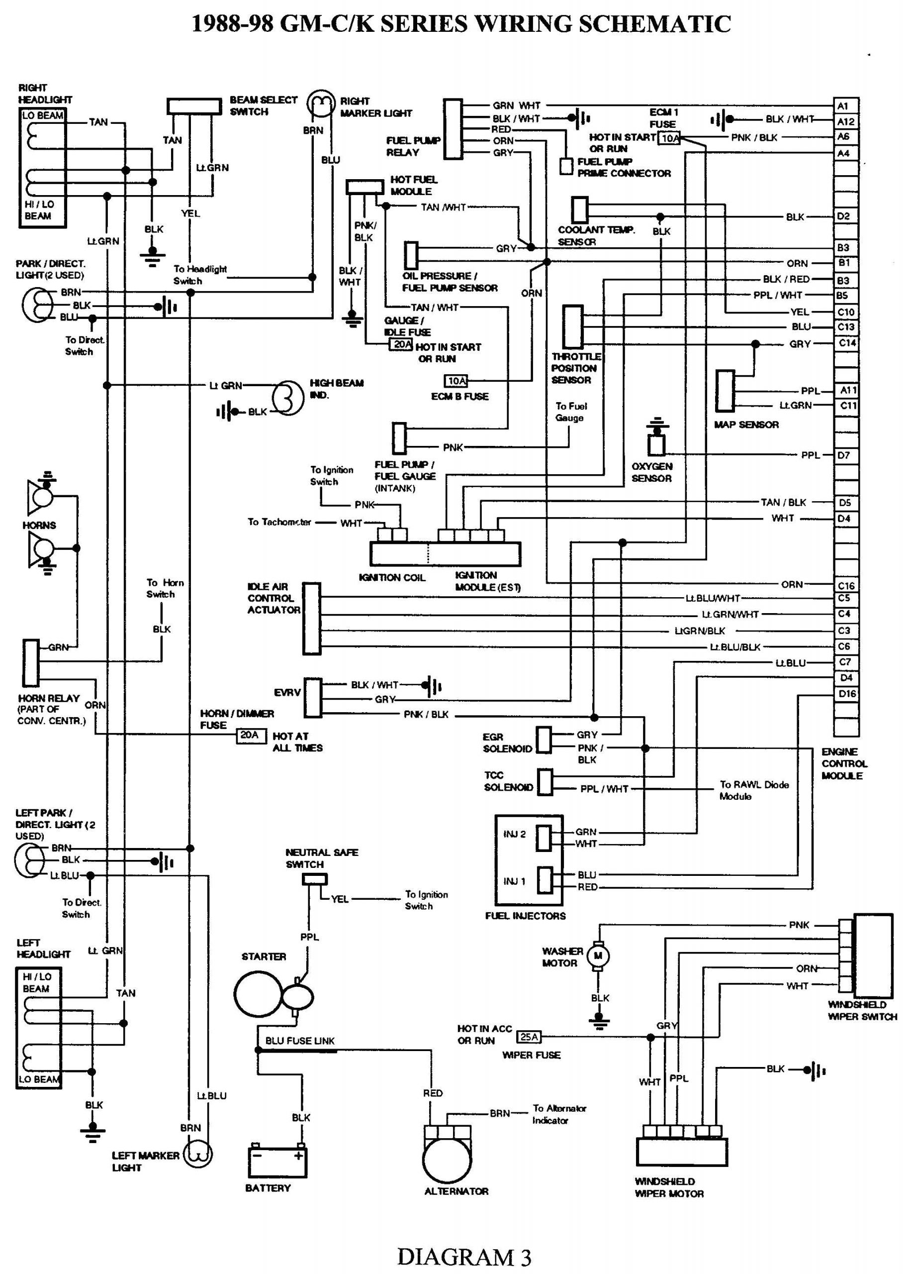 1988 Gmc Sierra 1500 Wiring Diagram Gmc Wiring Diagram Blog Wiring Diagram