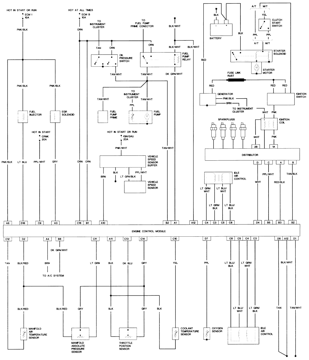 1989 Jeep Wrangler Wiring Diagram Wrg 4423 2 2 Engine Diagram