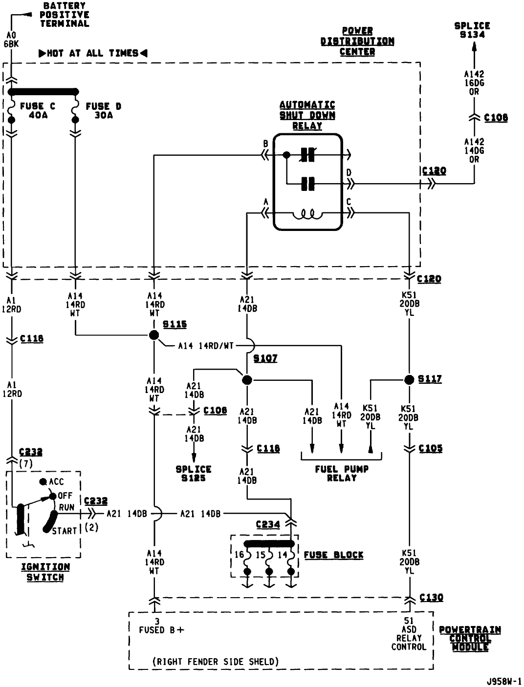 1991 Dodge Dakota Wiring Diagram 95 Dodge Dakota Replaced Computor and Checked All Ground