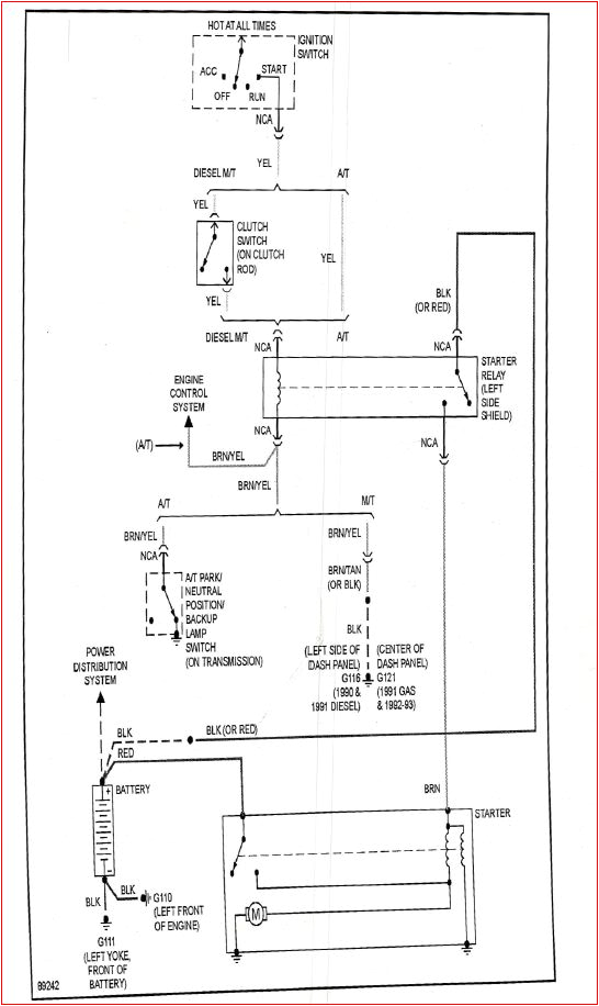 1993 Dodge Ram Wiring Diagram Firstgen Wiring Diagrams Diesel Bombers